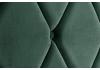 4ft Small Double Loxey Velvet velour Green fabric bed frame 7